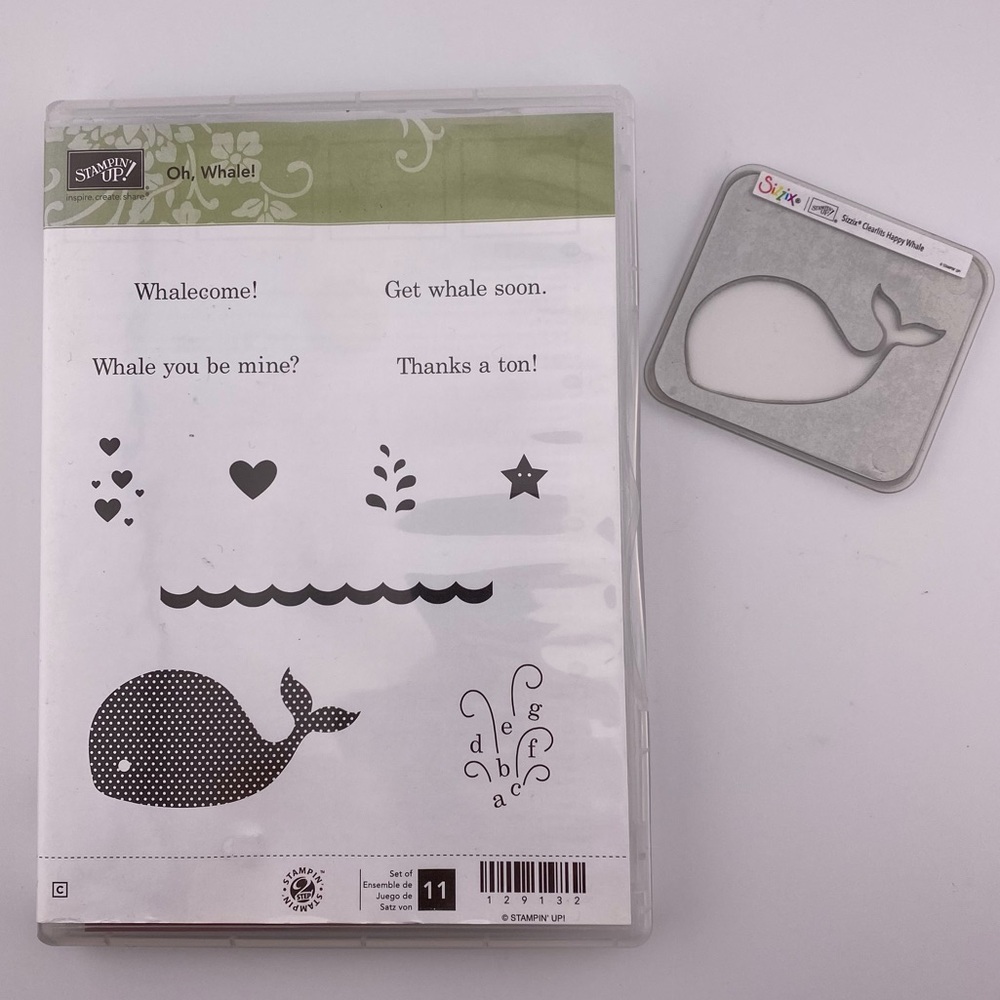 Stampin’ Up! “Oh, Whale” Stamps and die Set